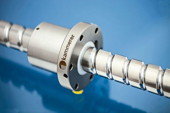 Das Niro-Kugelgewindetrieb von Kammerer wurde spziell für lebensmitteltechnische Anwendungen entwickelt. Das Niro-Kugelgewindetrieb von Kammerer wurde spziell für lebensmitteltechnische Anwendungen entwickelt.