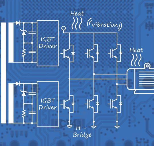 Bild 1: Mit aktuellen Co-Simulationswerkzeugen ist bereits zu Beginn der Entwicklungsarbeiten ein Schaltplan der Motorsteuerung mit PSpice von Cadence simulierbar. Bild 1: Mit aktuellen Co-Simulationswerkzeugen ist bereits zu Beginn der Entwicklungsarbeiten ein Schaltplan der Motorsteuerung mit PSpice von Cadence simulierbar.