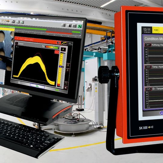 Überwachungssystem mit Condition Monitoring und PTO 4.0 (Process Tracking Office) zur Prozessdokumentation. Überwachungssystem mit Condition Monitoring und PTO 4.0 (Process Tracking Office) zur Prozessdokumentation.