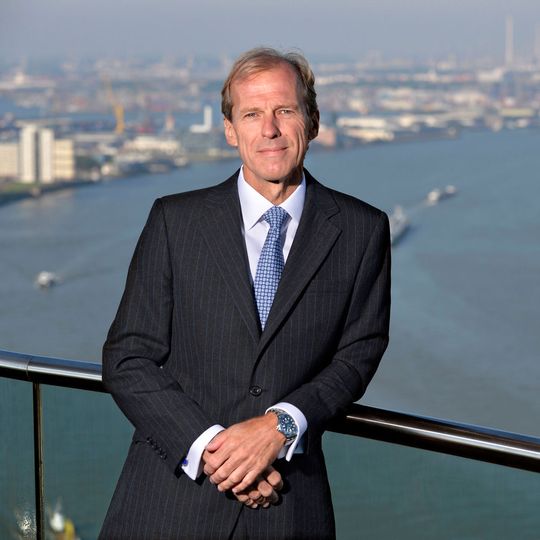 Allard Castelein, CEO des Hafenbetriebs Rotterdam, plädiert für eine Stärkung der Infratruktur durch die EU. Allard Castelein, CEO des Hafenbetriebs Rotterdam, plädiert für eine Stärkung der Infratruktur durch die EU.