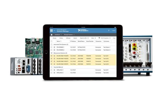 Neue Infrastruktur für die Verwaltung verteilter Systeme: SystemLink verbessert die Effizienz von Betriebsabläufen und die Systemverfügbarkeit bei gleichzeitiger Senkung der Gesamtwartungskosten. Neue Infrastruktur für die Verwaltung verteilter Systeme: SystemLink verbessert die Effizienz von Betriebsabläufen und die Systemverfügbarkeit bei gleichzeitiger Senkung der Gesamtwartungskosten.