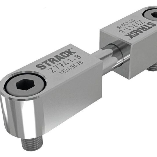 The deflection element Z7741 is made of durable stainless steel and bridges cooling bore distances variably. The deflection element Z7741 is made of durable stainless steel and bridges cooling bore distances variably.