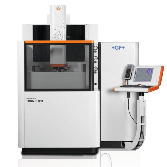 The Agie Charmilles
Form P 350. The Agie Charmilles
Form P 350.