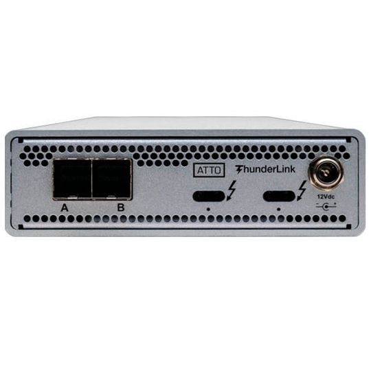 Starline bietet nun die Bridge ATTO ThunderLink SH 3128 an. Starline bietet nun die Bridge ATTO ThunderLink SH 3128 an.