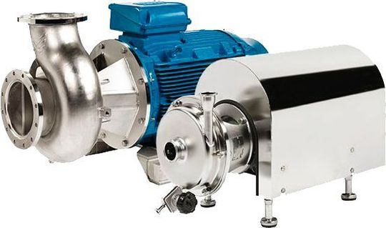 Die Edelstahlkreiselpumpen der Baureihe VERDERINOX erreichen Fördermengen bis zu 1.250 m³/h sowie einen maximalen Differenzdruck von 16 bar.