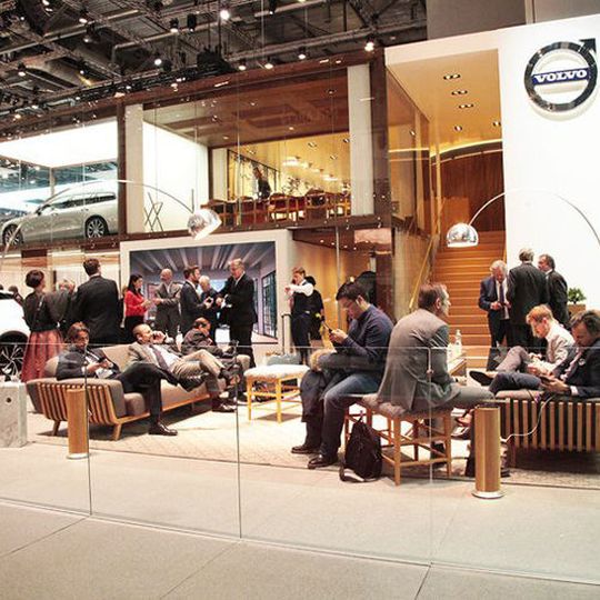 Der diesjährige Messestand in Genf war der vorerst letzte für die Schweden. Der diesjährige Messestand in Genf war der vorerst letzte für die Schweden.