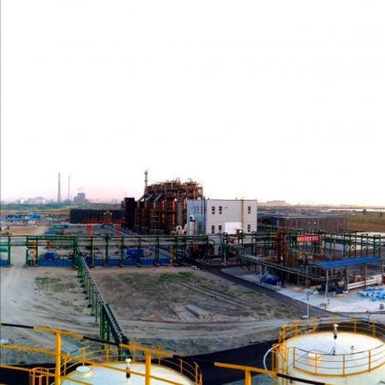 The waste gas to ethanol plant is located at the Jingtang Steel Mill. The waste gas to ethanol plant is located at the Jingtang Steel Mill.
