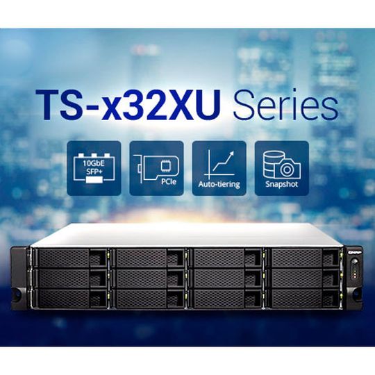 Qnaps TS-x32XU-Serie löst die bisherige TS-x31XU-Reihe ab. Qnaps TS-x32XU-Serie löst die bisherige TS-x31XU-Reihe ab.