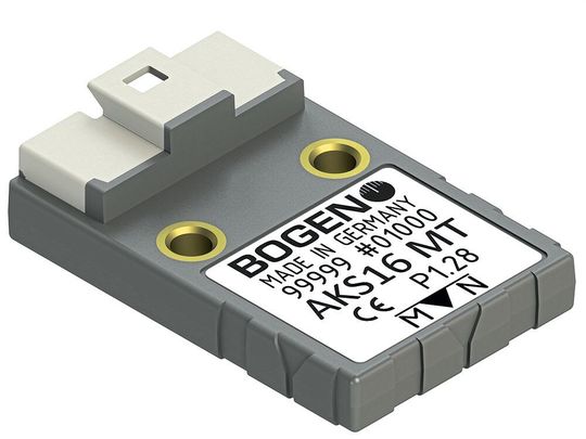 Der Multiturn-Drehgeber AKS16-MT ist ein batteriegepufferter Absolutencoder für lineare oder rotative Messungen. Der Multiturn-Drehgeber AKS16-MT ist ein batteriegepufferter Absolutencoder für lineare oder rotative Messungen.