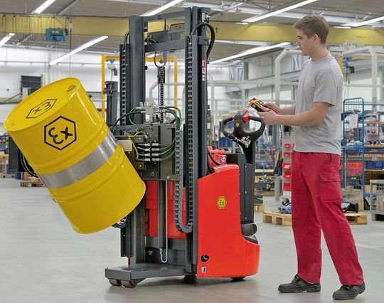 Die Teile der Ex-Schutz- Stapler aus Aschaffenburg, die nicht sicherheitsrelevant sind, kommen aus der Großserienfertigung.