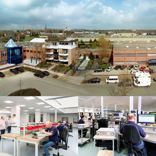 Modernste Produktionsanlagen: EA fertigt Hochleistungs-Netzgeräte und elektronische Lasten auf einer Fläche von 12.000 Quadratmetern in Viersen. Modernste Produktionsanlagen: EA fertigt Hochleistungs-Netzgeräte und elektronische Lasten auf einer Fläche von 12.000 Quadratmetern in Viersen.