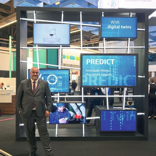 Successful companies are able to tie their systems directly to business processes, says Matthias Altendorf, E+H CEO. Successful companies are able to tie their systems directly to business processes, says Matthias Altendorf, E+H CEO.