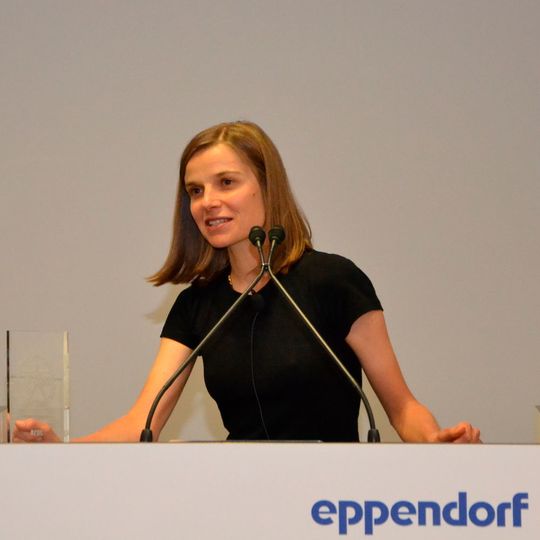 Prof. Dr. Andrea Ablasser, Gewinnerin des Eppendorf Award for Young European Investigators 2018 Prof. Dr. Andrea Ablasser, Gewinnerin des Eppendorf Award for Young European Investigators 2018