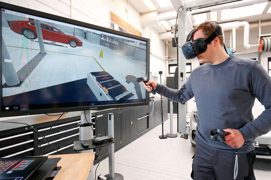 Vor allem im Training kommen vermehrt VR-Brillen zum Einsatz.