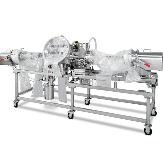 AZzo-Wirbelstrom-Siebmaschine Typ DA Vario Containment AZzo-Wirbelstrom-Siebmaschine Typ DA Vario Containment