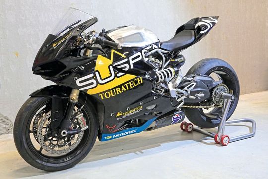 High-End-Federungssysteme etwa für Rennmaschinen können z.B. relevante Anziehdaten dokumentieren.