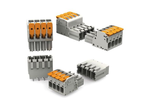 Wago stellt Steckverbinder MCS Maxi 6 mit Hebel vor. Wago stellt Steckverbinder MCS Maxi 6 mit Hebel vor.