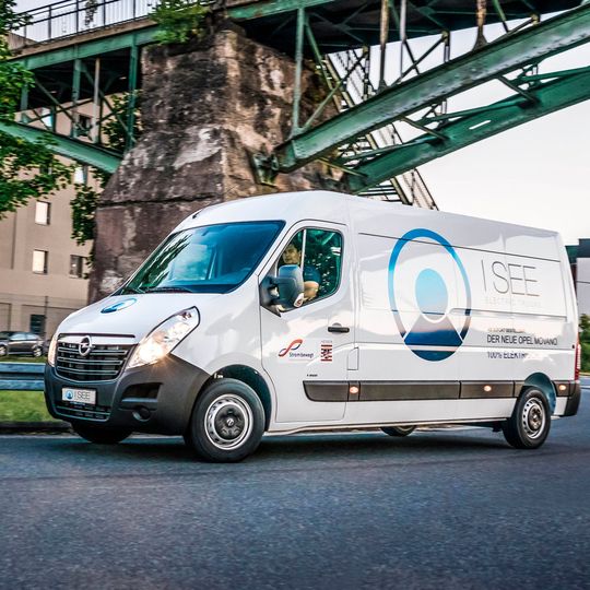 Opel-Transporter mit E-Antrieb stammen künftig von I SEE. Opel-Transporter mit E-Antrieb stammen künftig von I SEE.