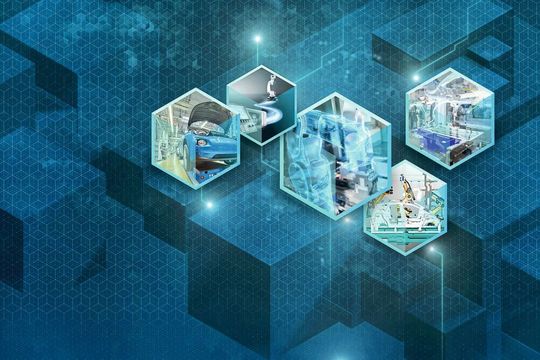 Siemens, das erstmals auf der Automatica vertreten war, zeigte unter dem Motto „Digital Enterprise – Implement now!“, wie Industriebetriebe jeder Größe vom digitalen Wandel profitieren können. Siemens, das erstmals auf der Automatica vertreten war, zeigte unter dem Motto „Digital Enterprise – Implement now!“, wie Industriebetriebe jeder Größe vom digitalen Wandel profitieren können.