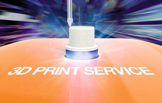 Schnelle Hilfe: Igus fertigt mit seinem 3D-Druckservice schmiermittelfreie Sonderlösungen wie individuelle Gleitlager innerhalb weniger Stunden. Schnelle Hilfe: Igus fertigt mit seinem 3D-Druckservice schmiermittelfreie Sonderlösungen wie individuelle Gleitlager innerhalb weniger Stunden.