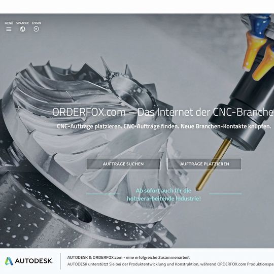 Das Internet der CNC-Branche – Startseite von Orderfox.com. Das Internet der CNC-Branche – Startseite von Orderfox.com.
