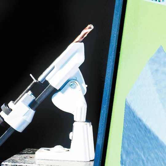 Die Schneidkantenpräparation am Bohrer hat die Standmenge des Bohrkopfes mehr als verdreifacht. Die Schneidkantenpräparation am Bohrer hat die Standmenge des Bohrkopfes mehr als verdreifacht.