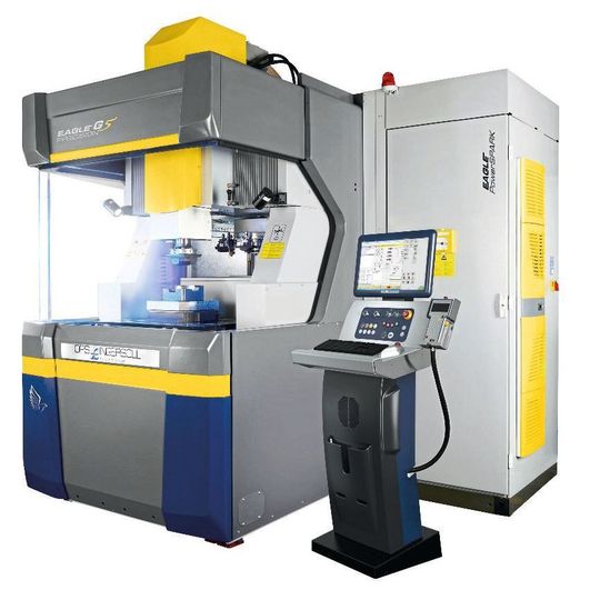 OPS says its Eagle G5 Precision EDM machine is the answer for multi-cavity applications. OPS says its Eagle G5 Precision EDM machine is the answer for multi-cavity applications.