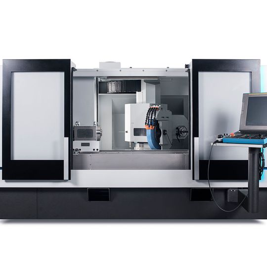 The modular construction of the Kellenberger 100 is designed to reduce machine build time yet accommodate “standard” options with a good price/performance ratio for the end user. The modular construction of the Kellenberger 100 is designed to reduce machine build time yet accommodate “standard” options with a good price/performance ratio for the end user.