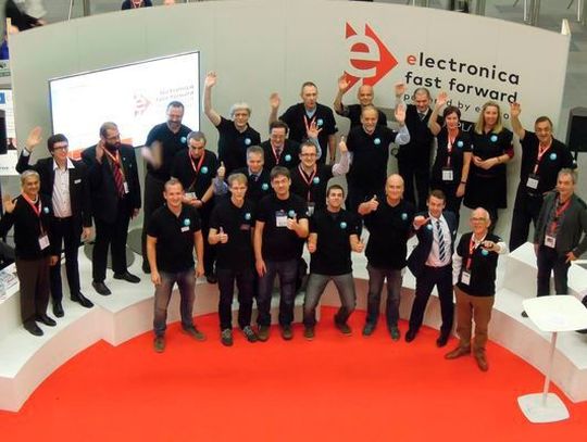 Das waren die stolzen e-ffwd-Award-Gewinner von der electronica 2016 Das waren die stolzen e-ffwd-Award-Gewinner von der electronica 2016