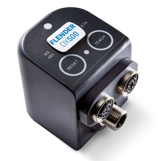 Der Temperatur- und Schwingungssensor DX500 misst und überwacht die Parameter direkt am Getriebe und signalisiert Veränderungen über LED-Signale und per Alarmsignal. Der Temperatur- und Schwingungssensor DX500 misst und überwacht die Parameter direkt am Getriebe und signalisiert Veränderungen über LED-Signale und per Alarmsignal.