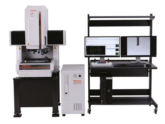 Mitutoyo erweitert sein Portfolio von Multisensor-CNC-Bildverarbeitungsmessgeräten um das neue High-End-Modell Mi-Scan Vision System.