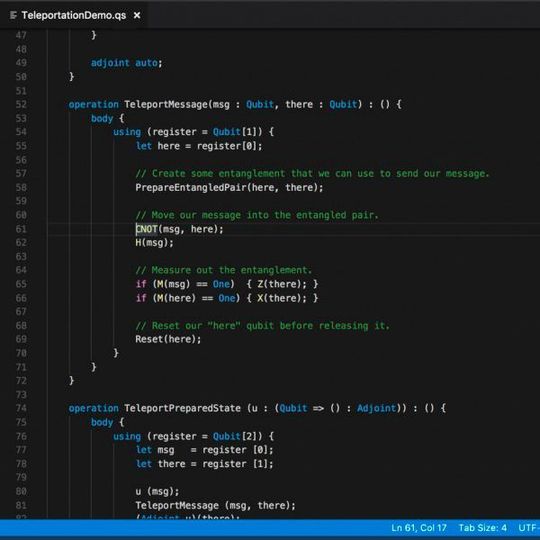 Mit dem Open-Source-Projekt Quantum Katas liefert Microsoft spezielle Übungen für die Programmiersprache Q#. Mit dem Open-Source-Projekt Quantum Katas liefert Microsoft spezielle Übungen für die Programmiersprache Q#.