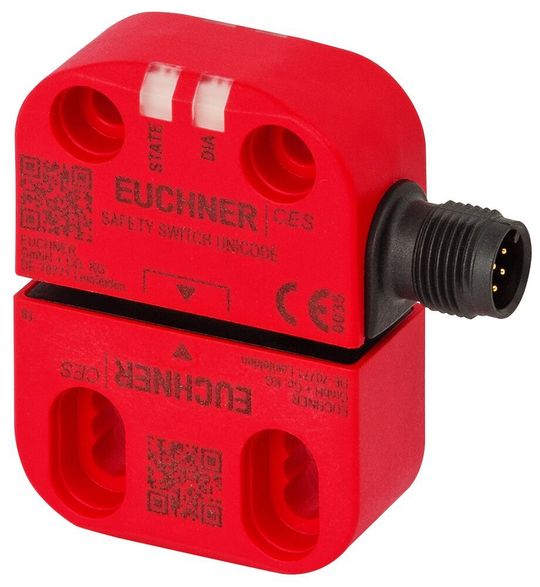Der Sicherheitsschalter CES-C07 von Euchner liefert prozessrelevante Parameter in Echtzeit.