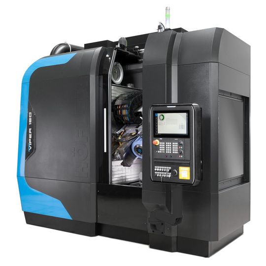 Die Höfler-Stirnrad-Wälzschleifmaschine des Typs Speed Viper 180 mit Closed Loop-Technik gehört am Stand von Klingelnberg zu den Highlights in puncto Stirnradbearbeitung. Sie gilt nach Aussage des Herstellers als Vorreitersystem auf dem Weg in die Industrie 4.0. Zu sehen in Halle 5 am Stand C80. Die Höfler-Stirnrad-Wälzschleifmaschine des Typs Speed Viper 180 mit Closed Loop-Technik gehört am Stand von Klingelnberg zu den Highlights in puncto Stirnradbearbeitung. Sie gilt nach Aussage des Herstellers als Vorreitersystem auf dem Weg in die Industrie 4.0. Zu sehen in Halle 5 am Stand C80.