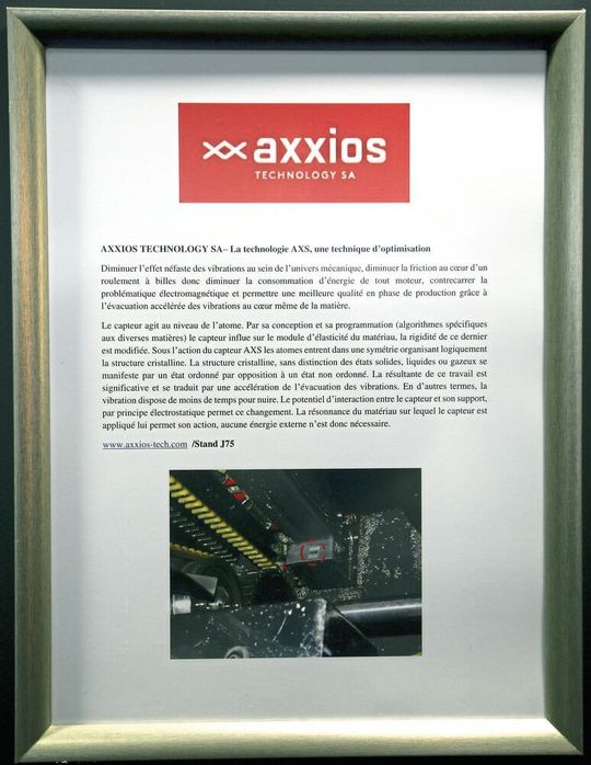 AXXIOS, l'un des 6 nominés au grand prix des exposants de l'EPHJ-EPMT-SMT 2018.
