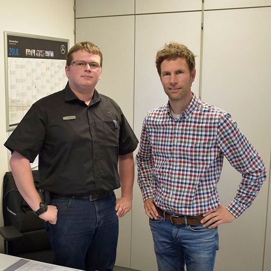 Dennis Strohmeyer (links) ist bei Jan Christoph Weitkamp der Mann für „Me“. Dennis Strohmeyer (links) ist bei Jan Christoph Weitkamp der Mann für „Me“.