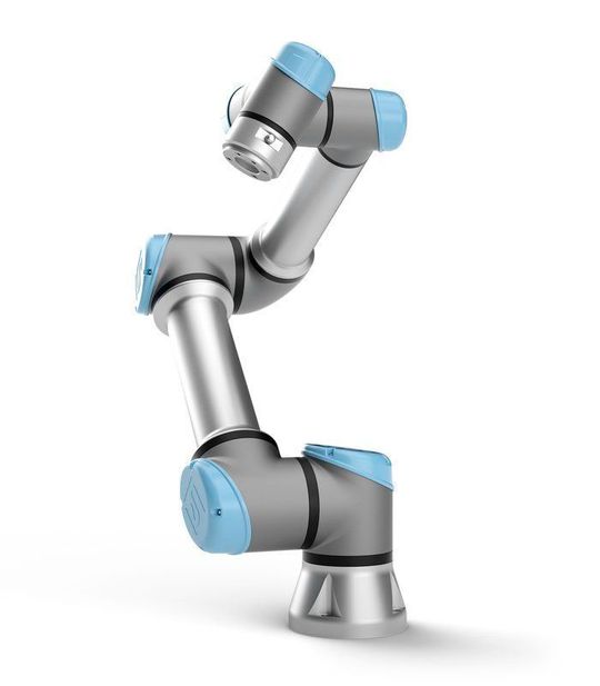 Die kollaborierenden Roboterarme von Universal Robots sind typische Vertreter moderner Cobots zur Automatisierung und Optimierung von industriellen Standardprozessen.