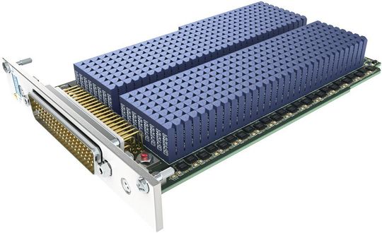 Hohe Packungsdichte:
Das hochkompakte PXI-Modul der Serie 120 ist mit 528 Relais bestückt. Damit ist eine hohe Packungsdichte möglich. Hohe Packungsdichte:
Das hochkompakte PXI-Modul der Serie 120 ist mit 528 Relais bestückt. Damit ist eine hohe Packungsdichte möglich.