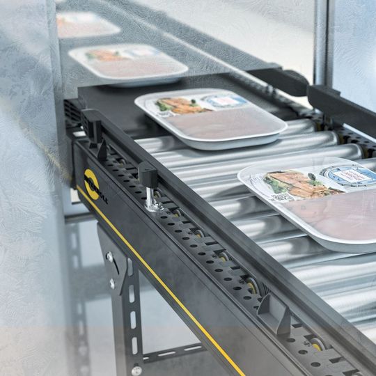 Modular Conveyor Platform für Kühl- und Tiefkühlumgebungen Modular Conveyor Platform für Kühl- und Tiefkühlumgebungen