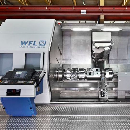 The M120 Millturn machine is capable of providing machining lengths from 78 to 315 inches and a swing of up to 48 inches. The M120 Millturn machine is capable of providing machining lengths from 78 to 315 inches and a swing of up to 48 inches.