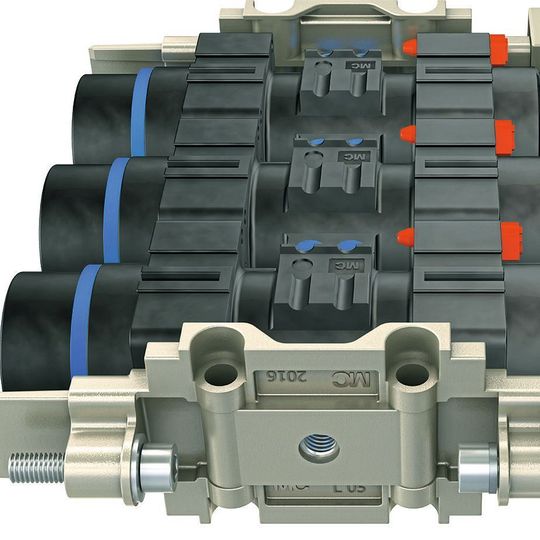 Modular Power Connector MPC mit Dynamic Cable Option DCO als Zugentlastung. Modular Power Connector MPC mit Dynamic Cable Option DCO als Zugentlastung.