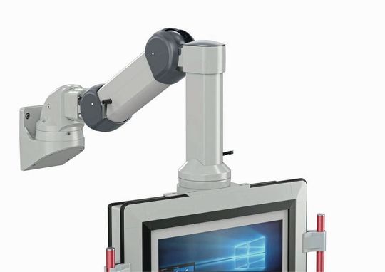 Rose Systemtechnik legte bei der Entwicklung seiner Geräteträgersysteme den Fokus auf ergonomische und hygienische HMI-Lösungen für verschiedene Industriezweige. – Das Höhenverstellsystem GTV light von Rose sorgt für ergonomisches Arbeiten und lässt sich leicht an unterschiedliche Anforderungen anpassen. Rose Systemtechnik legte bei der Entwicklung seiner Geräteträgersysteme den Fokus auf ergonomische und hygienische HMI-Lösungen für verschiedene Industriezweige. – Das Höhenverstellsystem GTV light von Rose sorgt für ergonomisches Arbeiten und lässt sich leicht an unterschiedliche Anforderungen anpassen.