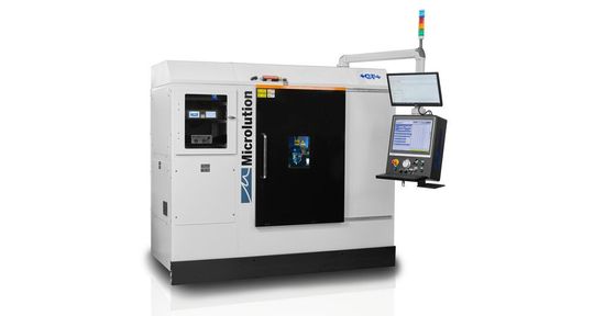 Die Microlution ML-5 von GF Machining Solutions ist eine ultraschnelle Laser-Mikrobearbeitungsplattform, die sich für die hochpräzise Herstellung von Mikrobohrungen und Feinschneidanwendungen eignet. Die Microlution ML-5 von GF Machining Solutions ist eine ultraschnelle Laser-Mikrobearbeitungsplattform, die sich für die hochpräzise Herstellung von Mikrobohrungen und Feinschneidanwendungen eignet.