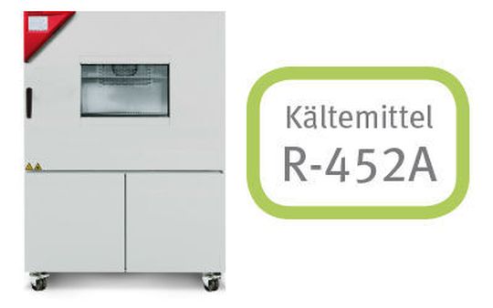 Binder hat seine Wechselklimaschränke auf klimafreundliche und zukunftssichere Kältemittel umgestellt. Binder hat seine Wechselklimaschränke auf klimafreundliche und zukunftssichere Kältemittel umgestellt.