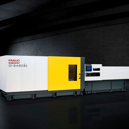 The debut of Roboshot α-S450iA was celebrated in Japan last year, Fanuc says. The debut of Roboshot α-S450iA was celebrated in Japan last year, Fanuc says.
