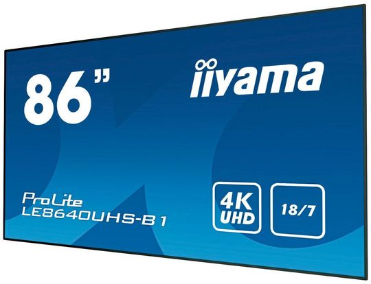 Die Displays der 40er-Serie (LExx40UHS) im schmalem Gehäuserahmen sind in den Größen von 43 bis 86" erhältlich. Die Displays der 40er-Serie (LExx40UHS) im schmalem Gehäuserahmen sind in den Größen von 43 bis 86" erhältlich.