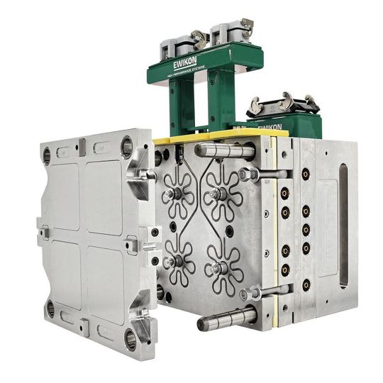 The Coolshot system comes as a complete cold half with a pre-installed runner system or fully electric-wired for easy integration into moulds. The Coolshot system comes as a complete cold half with a pre-installed runner system or fully electric-wired for easy integration into moulds.