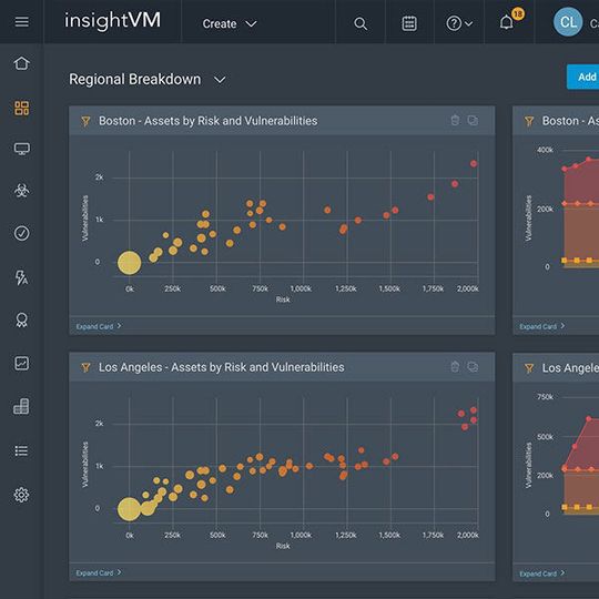 Rapid7-Kunden erhalten mit InsightVM und InsightIDR unter Azure eine erhöhte Transparenz in Bezug auf Sicherheitsrisiken und Angriffe in ihren Cloud- und Hybrid-Umgebungen. Rapid7-Kunden erhalten mit InsightVM und InsightIDR unter Azure eine erhöhte Transparenz in Bezug auf Sicherheitsrisiken und Angriffe in ihren Cloud- und Hybrid-Umgebungen.