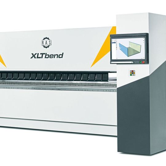 RAS XLTbend ist mit der Ein-Klick-Programmierung, dem Hybrid-Anschlagsystem sowie der ViN-Positionieranzeige ausgestattet. RAS XLTbend ist mit der Ein-Klick-Programmierung, dem Hybrid-Anschlagsystem sowie der ViN-Positionieranzeige ausgestattet.