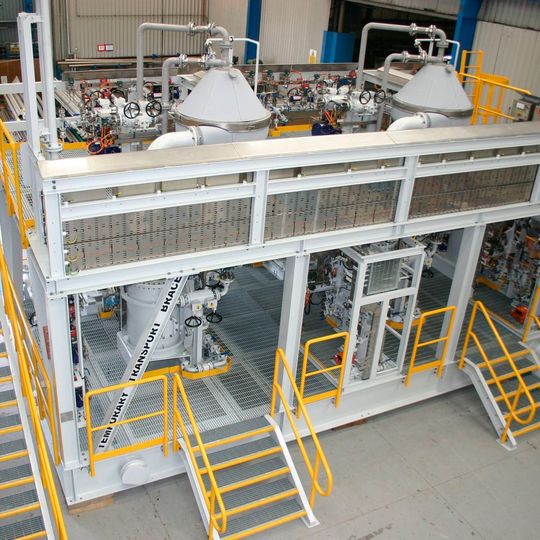 Gea has delivered two centrifuges for monoethylene glycol (MEG) purification at BP’s West Nile Delta offshore natural gas field in Egypt. Gea has delivered two centrifuges for monoethylene glycol (MEG) purification at BP’s West Nile Delta offshore natural gas field in Egypt.
